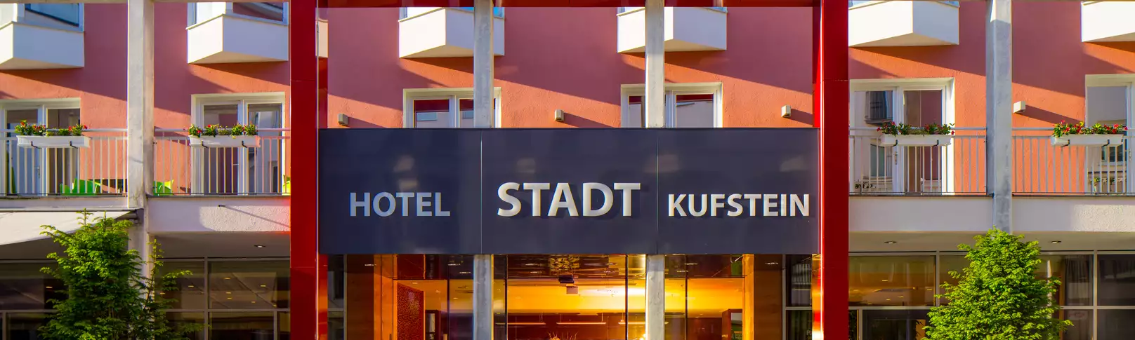 Hotel Stadt Kufstein Eingangsbereich