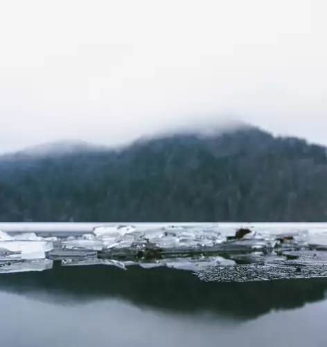 Eisbaden am Hechtsee